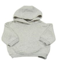 Světlešedá melírovaná mikina s kapucí Matalan