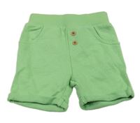 Světlezelené teplákové kraťasy Tom Tailor