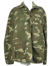 Dámská army košilová bunda H&M