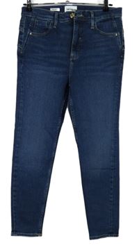 Dámské tmavomodré skinny rifle River Island 