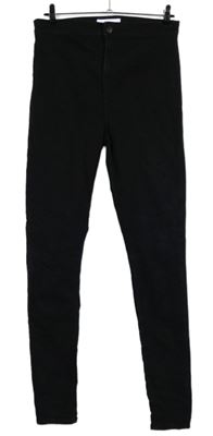 Dámské černé skinny rifle Topshop 