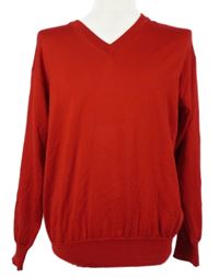 Pánský červený svetr Massoti 