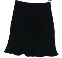 Dámská černá sukně s volánkem DAY 