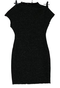 Dámské černo-stříbrné společenské šaty Zara 