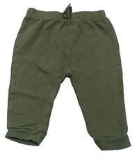 Khaki baggy tepláky George