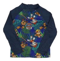 Tmavomodré UV triko s PAw PAtrol 