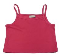 Fuchsiový crop top Matalan