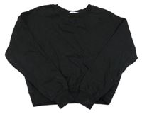 Černá crop mikina H&M