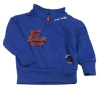 Modrá mikina s nápisem Primark