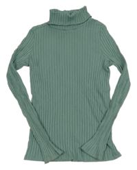 Khaki žebrovaný rolák C&A