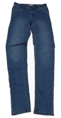 Světlemodré teplákové skinny rifle GEMO