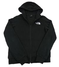 Černá propínací zateplená mikina s kapucí The North Face 