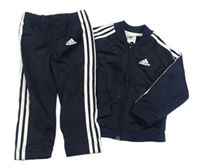 2set - Tmavomodrá propínací sportovní mikina + kalhoty Adidas