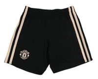 Černé fotbalové kraťasy Manchester United Adidas