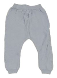 Světlemodré pletené kalhoty Caramelo