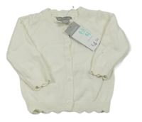 Nové - Bílý propínací svetr Primark 