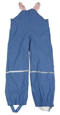 Modré nepromokavé laclové kahoty Lupilu