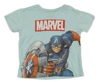 Pomněnkové tričko Captain America Sinsay