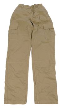 Béžové cargo rifle Jack & Jones vel. 176