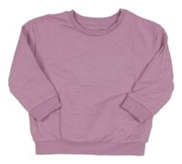 Růžová vzorovaná oversize mikina Primark