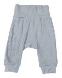 Světlešedé žebrované turecké tepláky H&M