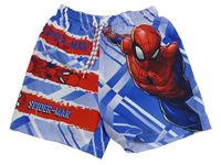 Modro-červené plážové kraťasy se Spidermanem Marvel