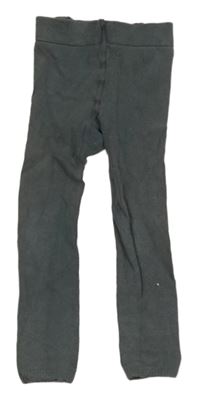 Tmavošedé punčocháče bez šlapiček TCM