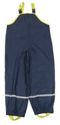 Tmavomodré nepromokavé laclové kalhoty Kids