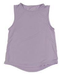 Lila sportovní top s všitým