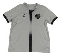 Šedé fotbalové tričko - Paris Saint Germain Air Jordan
