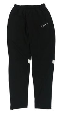Černé sportovní tepláky s logem Nike