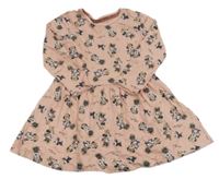 Světlerůžové šaty s Minnie C&A
