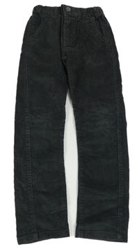 Tmavošedé manšestráky Matalan