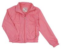 Růžová šusťáková jarní bunda Alive