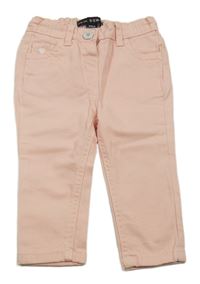 Světlerůžové skinny kalhoty Denim Co.