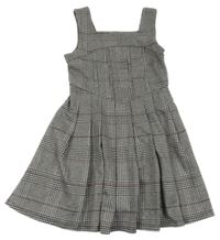 Šedo-černo-vínové vzorované šaty Matalan