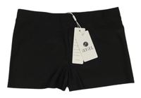 Nové - Černé sportovní elastické kraťasy