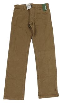 Nové - Hnědé regular fit rifle Next