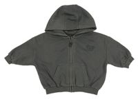 Antracitová propínací mikina s koalou a kapucí George