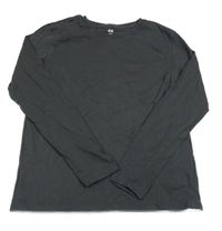 Antracitové triko H&M