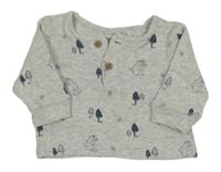 Světlešedé triko s Gruffalem Tu