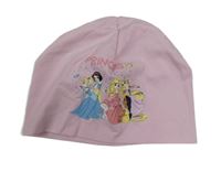 Světlerůžová čepice s princeznami Primark