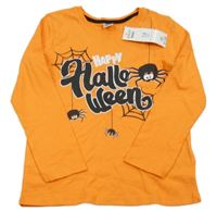 Nové - Oranžové triko s nápisem Pep&Co