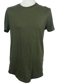 Pánské khaki tričko H&M