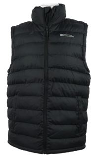 Dámská černá šusťáková funkční zateplená vesta Mountain Warehouse