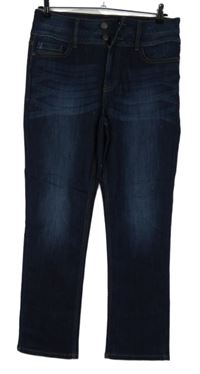 Dámské tmavomodré slim rifle F&F