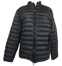 Pánská černá šusťáková zimní bunda Vincenzo Boretti vel. XXL