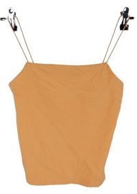 Dámský oranžový crop top Primark 