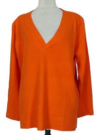 Dámský oranžový svetr Janina 