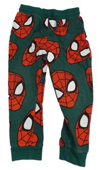 Tmavozelené tepláky se Spidermanem George